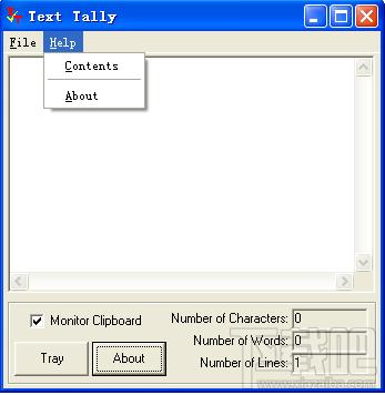 Text Tally,Text Tally下载,统计工具,剪贴工具